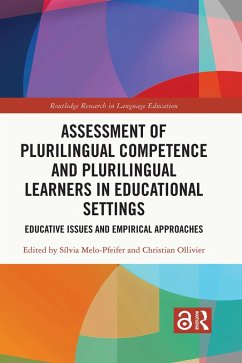 Assessment of Plurilingual Competence and Plurilingual Learners in Educational Settings (eBook, PDF)