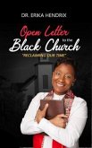 Open Letter for the Black Church (eBook, ePUB)
