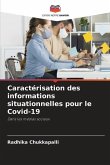 Caractérisation des informations situationnelles pour le Covid-19