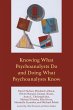Knowing What Psychoanalysts Do and... - Bild 1