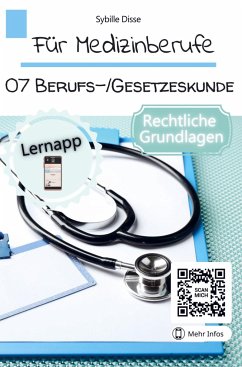 Cover Für Medizinberufe Band 07: Berufs- und Gesetzeskunde