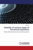 Stability of various types of functional equations