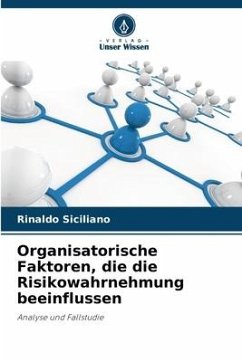 Organisatorische Faktoren, die die Risikowahrnehmung beeinflussen - Siciliano, Rinaldo