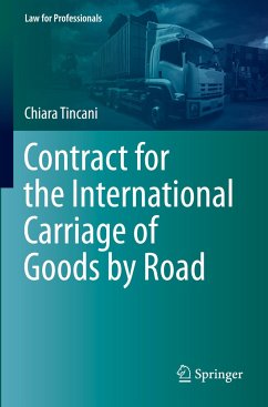 Contract for the International Carriage of Goods by Road - Tincani, Chiara