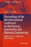 Proceedings of the 8th International Conference on Mechanical, Automotive and Materials Engineering (eBook, PDF)