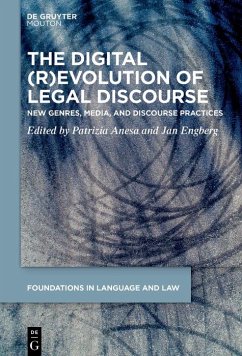 Cover The Digital (R)Evolution of Legal Discourse (eBook, PDF)