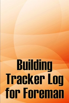 Building Tracker Log for Foreman - Boffolow, Michelle