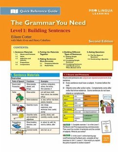 Building Sentences: The Grammar You Need, Level 1 - Alves, Mark; Caballero, Henry