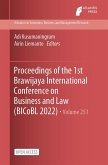 Proceedings of the 1st Brawijaya International Conference on Business and Law (BICoBL 2022)