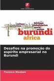 Desafios na promoção do espírito empresarial no Burundi