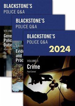 Blackstone's Police Q&A 2024 Three Volume Pack - Connor, Paul; Lawry, Joanne; Howard, Anjali