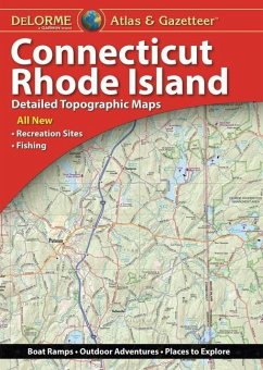 Cover Delorme Atlas & Gazetteer: Connecticut & Rhode Island