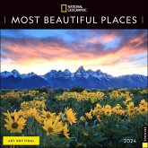 National Geographic: Most Beautiful Places 2024 Wall Calendar