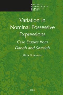 Variation in Nominal Possessive Expressions - Piotrowska, Alicja