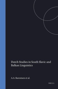 Cover Dutch Studies in South Slavic and Balkan Linguistics