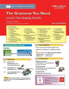 Developing Details: The Grammar You Need, Level 2 - Alves, Mark; Caballero, Henry