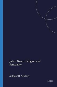 Cover Julien Green: Religion and Sensuality