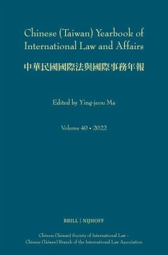 Chinese (Taiwan) Yearbook of International Law and Affairs, Volume 40, 2022