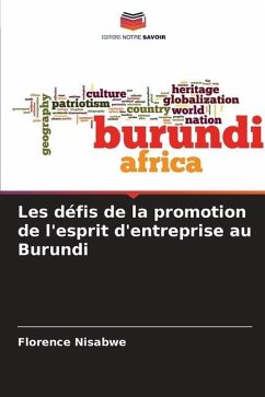 Les défis de la promotion de l'esprit d'entreprise au Burundi - Nisabwe, Florence