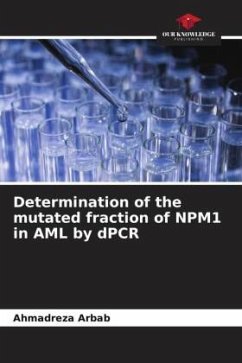 Cover Determination of the mutated fraction of NPM1 in AML by dPCR