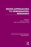 Micro-Approaches to Demographic Research (eBook, PDF)