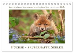 Füchse - zauberhafte Seelen (Tischkalender 2024 DIN A5 quer), CALVENDO Monatskalender - Wrede - Wredefotografie, Martina
