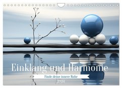Einklang und Harmonie (Wandkalender 2024 DIN A4 quer), CALVENDO Monatskalender