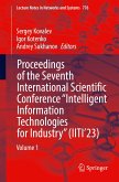Proceedings of the Seventh International Scientific Conference ¿Intelligent Information Technologies for Industry¿ (IITI¿23)