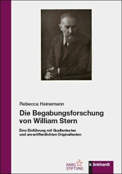Die Begabungsforschung von William Stern (eBook, PDF) - Heinemann, Rebecca