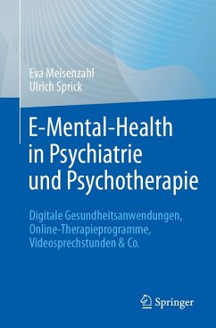 Cover E-Mental-Health in Psychiatrie und Psychotherapie (eBook, PDF)