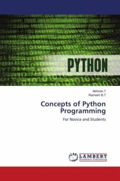 Concepts of Python Programming - T, Abhinav;B.T, Ramesh