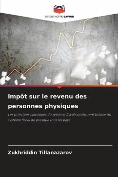 Impôt sur le revenu des personnes physiques - TIllanazarov, Zukhriddin