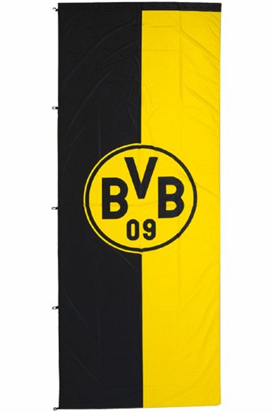 BVB 89134400 - BVB Hissfahne im Hochformat 150x400cm BVB 89134400 - BVB Hissfahne im Hochformat 150x400cm