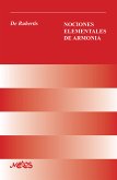 Nociones elementales de armonía (eBook, PDF)