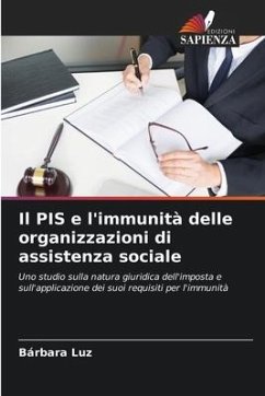 Il PIS e l'immunità delle organizzazioni di assistenza sociale - Luz, Bárbara