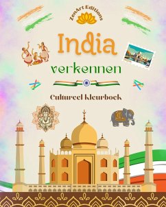 India verkennen - Cultureel kleurboek - Creatieve ontwerpen van Indiase symbolen - Editions, Zenart