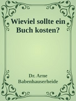Cover Wieviel sollte ein Buch kosten? (eBook, ePUB)