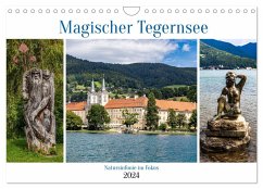 Magischer Tegernsee (Wandkalender 2024 DIN A4 quer), CALVENDO Monatskalender - Di Chito, Ursula