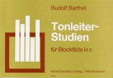 Tonleiterstudien für Sopranblockflöte