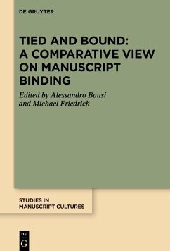 Tied and Bound: A Comparative View on Manuscript Binding (eBook, ePUB)