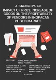 IMPACT OF PRICE INCREASE OF GOODS ON THE PROFITABILITY OF VENDORS IN THE INOPACAN PUBLIC MARKET (eBook, ePUB) IMPACT OF PRICE INCREASE OF GOODS ON THE PROFITABILITY OF VENDORS IN THE INOPACAN PUBLIC MARKET (eBook, ePUB)