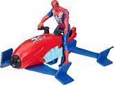 Hasbro F89675X0 - Marvel Spider-Man Epic Hero Series Web Splashers Spider-Man Jet Splasher, Spielset mit Action-Figur und Fahrzeug