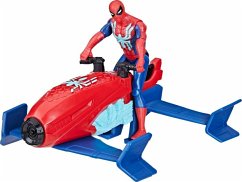Image of Hasbro F89675X0 - Marvel Spider-Man Epic Hero Series Web Splashers Spider-Man Jet Splasher, Spielset mit Action-Figur und Fahrzeug