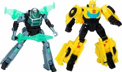 Transformers EarthSpark Cyber-Combiner Bumblebee und Mo Malto