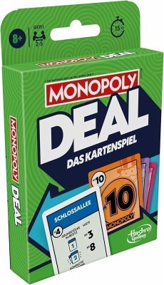Monopoly Deal, Das Kartenspiel