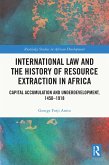 International Law and the History of Resource Extraction in Africa (eBook, ePUB)