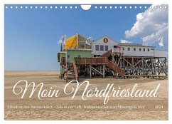 Moin Nordfriesland - Urlaub an der Nordseeküste (Wandkalender 2024 DIN A4 quer), CALVENDO Monatskalender