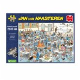 Jumbo 1110100033 - Jan van Haasteren, Die Katzenshow, Comic-Puzzle, 2000 Teile