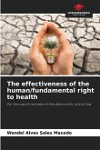The effectiveness of the human/fundamental right to health