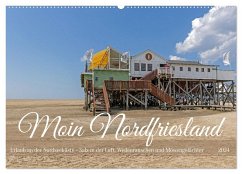 Moin Nordfriesland - Urlaub an der Nordseeküste (Wandkalender 2024 DIN A2 quer), CALVENDO Monatskalender - Braunleder, Gisela